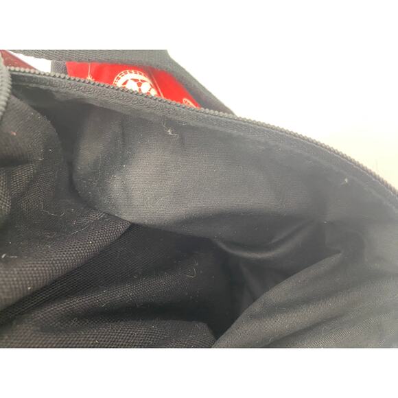 Lily Ryan Crossbody Shoulder Bag Purse zip floral red black white Adjustable - Picture 10 of 10